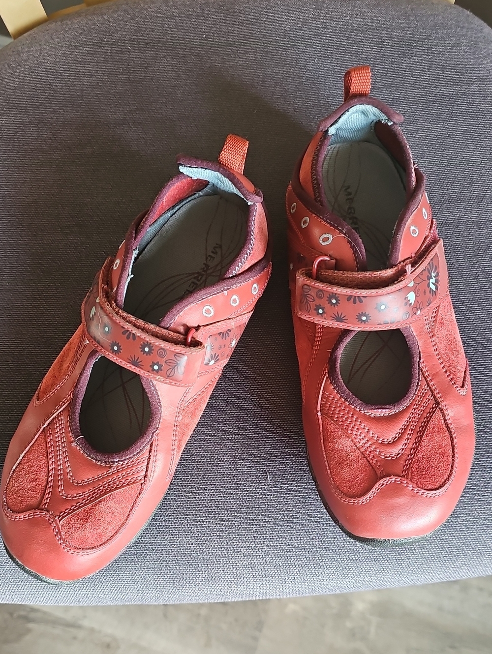 Merrell Girls Scarlet Red Slip-On Sneaker